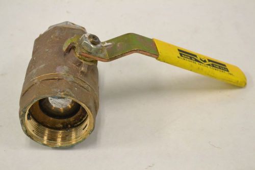 Milwaukee 2way 600wog bronze threaded 2 in npt ball valve b314618 for sale
