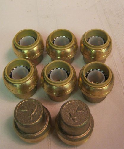 8 SharkBite Type EPC 3/4&#034; Quick Connect Brass End Stop