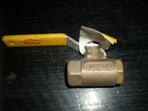 Apollo conbraco bronze ball valve 3/8&#034; brass oil gas water marine #7010201 for sale