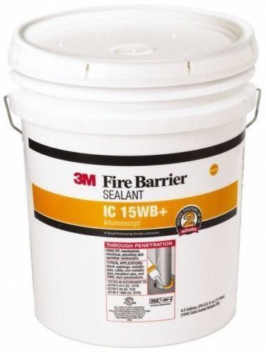 3m fire barrier sealant ic 15wb+, 4.5 gallon, pail, 1/case for sale