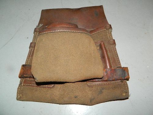 TOOL POUCH * LEATHER WOODWORKING POUCH * HANDYMAN BELT *