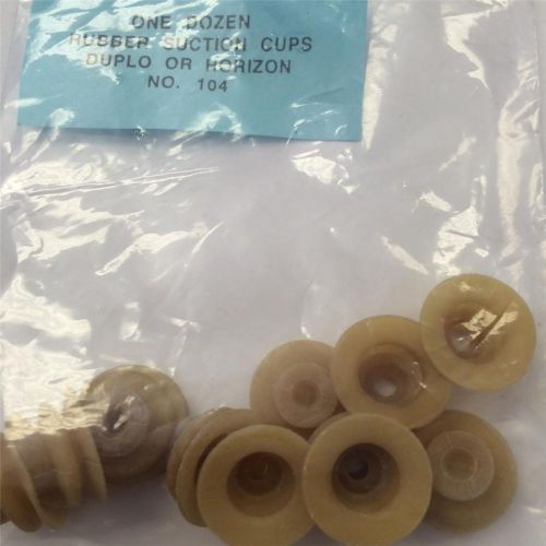 Qty 12 rubber sucker #104 duplo collator offset parts for sale