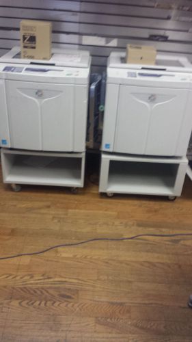 Set of two riso risograph ez220 duplicator printers ez220u for sale