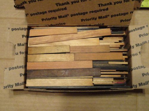 Lot Letterpress Lead Foundry Type Wood Furniture Reglets assortment Small press