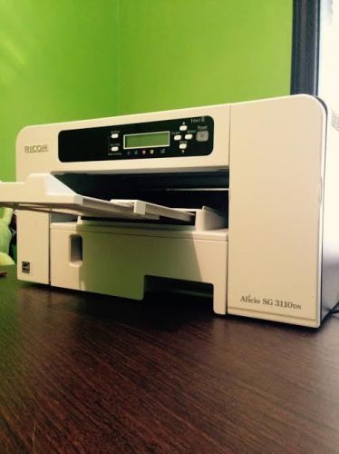 Ricoh 3110dn sublimation printer printing