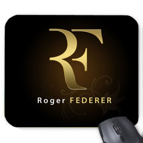 Roger Federer Logo Mouse Pad Mat Mousepad Hot Gift