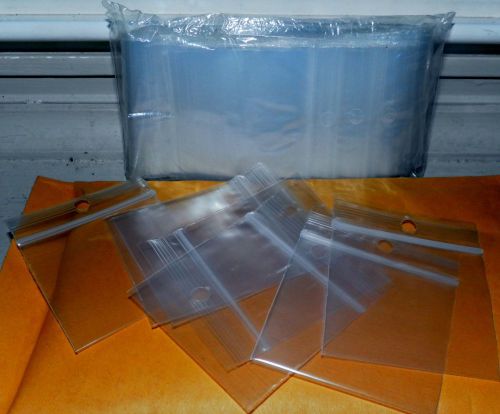 100  RECLOSABLE POLY BAGS 2x2x2MIL