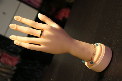 (Hand )Showcase Mannequin Hand Gloves Display Jewelry Bracelet Necklace Holder