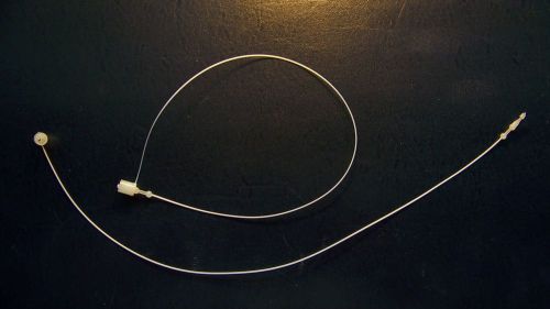 100 9&#034; PRICE TAG LOOP FASTENERS WIRE CABLE TIES
