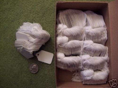 1000 string / price tags - size #5  (1 1/8&#034;x 1 3/4&#034;) for sale