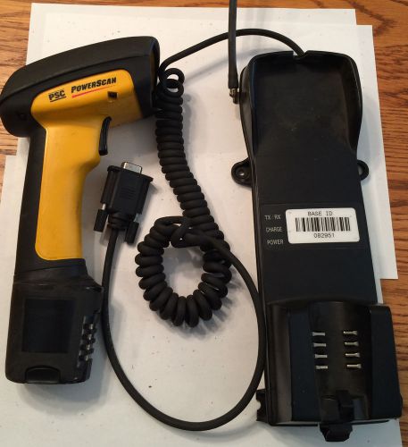POWERSCAN BASE STATION &amp; WIRELESS SCANNER USE FOR PARTS