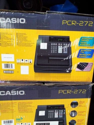 Casio PCR-272 Cash Register Easy to Use Great Condition NO KEYS