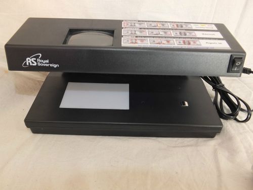 Royal Sovereigh Counterfeit detector RCD-2000 4 way detector for many currencies