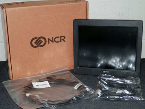 NCR 12&#034; inch POS LED Monitor 5967-1100-9090 Point of Sale Display Retail USB