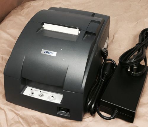 Epson M188B TM-U220B Receipt Printer with USB &amp; PS-180 Power Supply