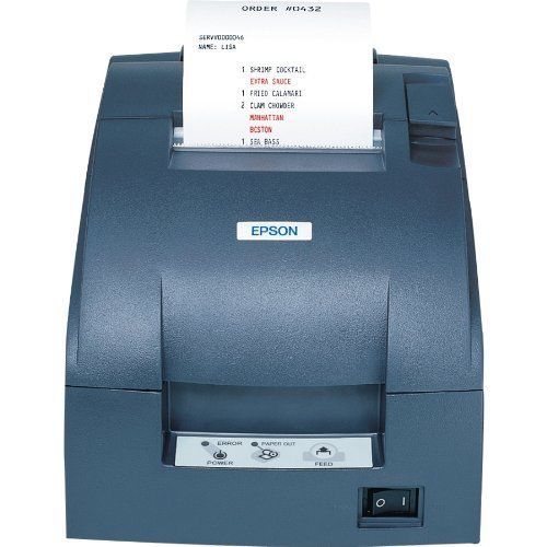 Epson POS Receipt Printer 9-pin 6lps Mono- Dot Matrix- Two-Color TM-U220B