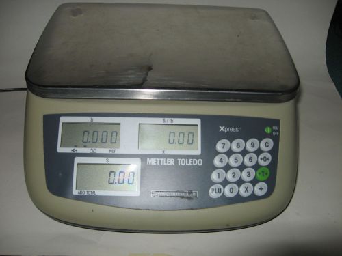 Mettler toledo calculating scale  model xrm 2710-000 for sale