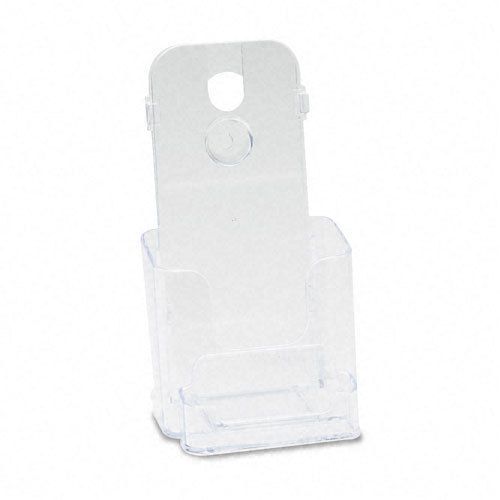 deflect-o DocuHolder for Countertop or Wall Mount Use, Clear - DEF78601