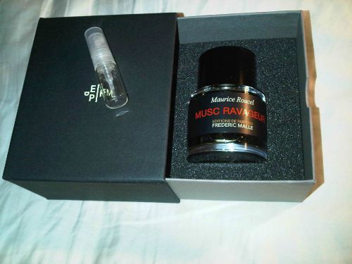 Frederic malle - musc ravageur - 3ml sample in glass spray bottle (atomizer) new for sale