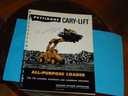 1950&#039;s-1960&#039;s Pettibone Cary-Lift Sales Catalog