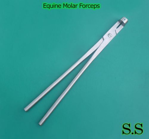 Equine Molar Forceps 17.5&#034; With Serrated Jaw Veterinary Instruments S.S-V0026