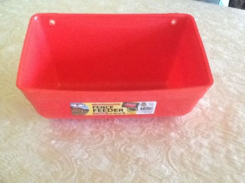 Little giant fence feeder, 11-inch, red new (no clips) for sale