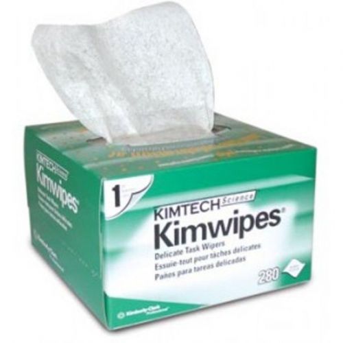 Kimwipes delicate task 1 ply wipe anti static lint free lab equipment 280 count for sale