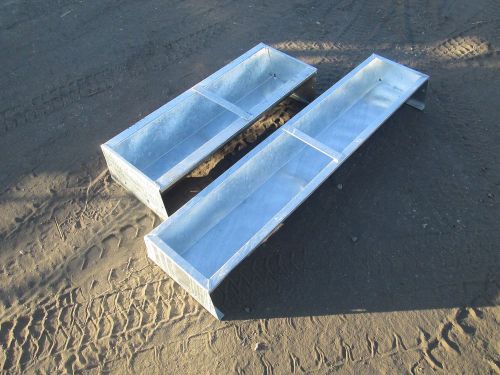 Pig trough 3ft hot dip galv new for sale