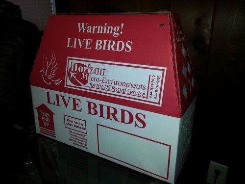 Horizon Shipping Boxes for Live Birds - (15 BOXES)