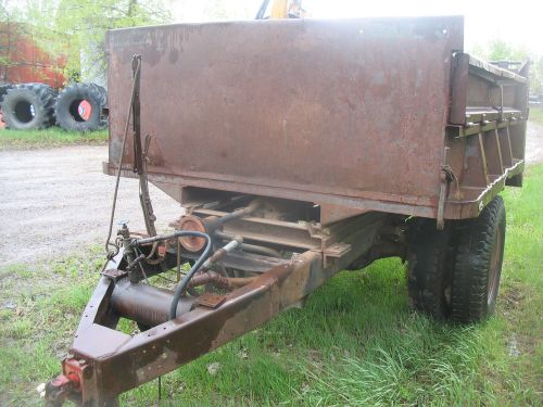 Rock wagon rockpicker hyd dump box trailer pto driven tractor or truck pulled for sale