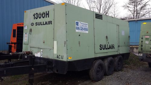Sullair air compressor, diesel, 1300cfm for sale