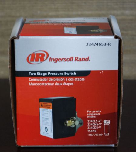 Brand New Ingersoll Rand 23474653- R Two Stage Pressure Switch - Free Shipping