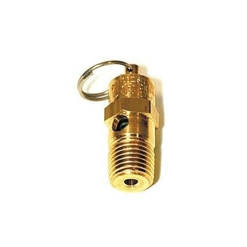 175 PSI Safety Valve with 1/4&#034; NPT ASME Coded Air Compressor Hose Pressure Guage