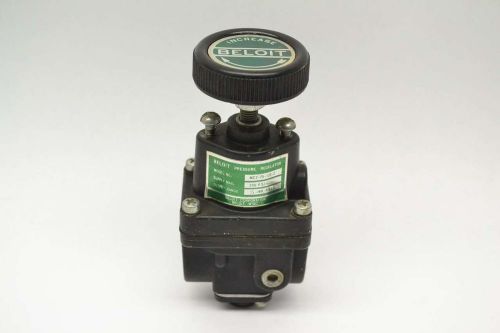 Beloit mc2-75-132-2 pressure 1/2-60psi 250psi 3/8 in pneumatic regulator b405819 for sale