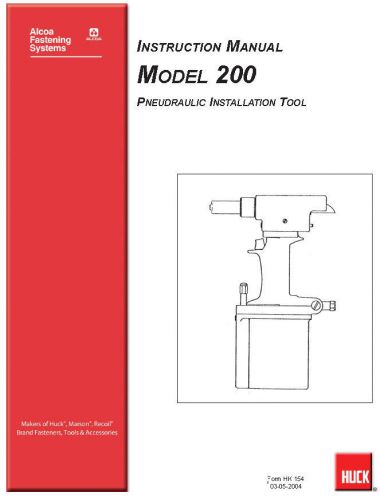 Huck 200 Manual