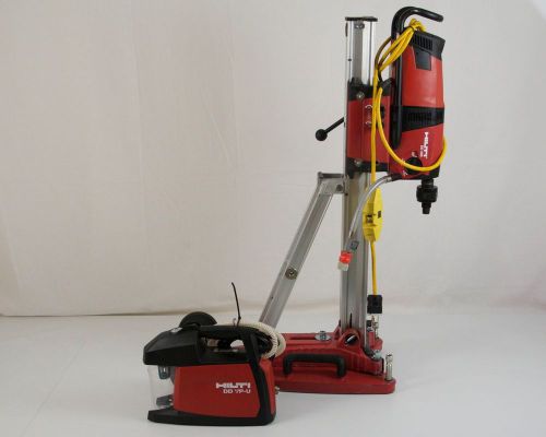 Hilti dd200 core drill with vacuum base plate ddhd30vbp and vacuum pump ddvpu for sale