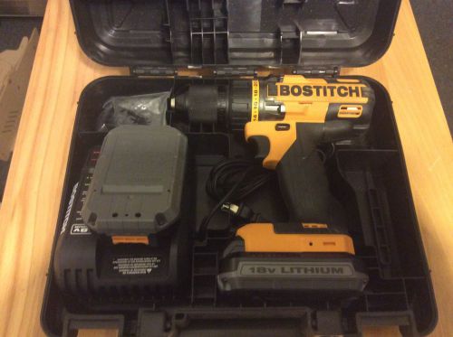 Battery power cordless drill bostitch 18v lithium drill for sale