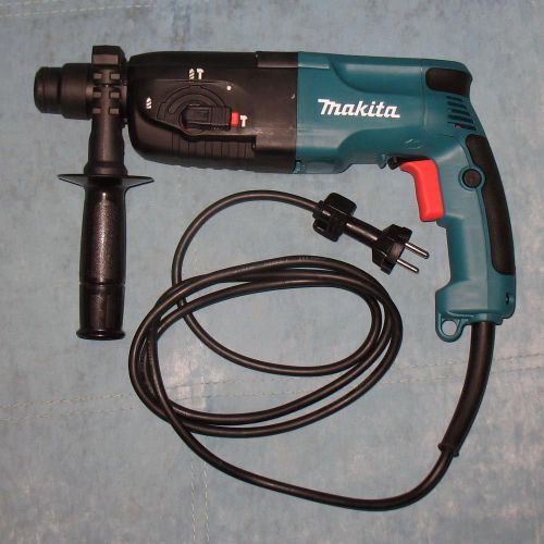 Makita HR2450 Rotary Hammer Drill + 3 drills (10 mm, 8 mm, 6 mm) + 2 chis. tips