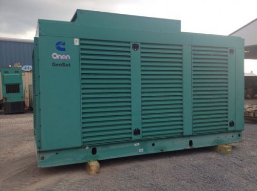 500kw cummins onan generator set, year: 2000, 642 hours for sale