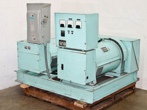 Sweinhart electric co smg-30-6531-82185-50ex9e  30 kw motor generator 480v 47 am for sale