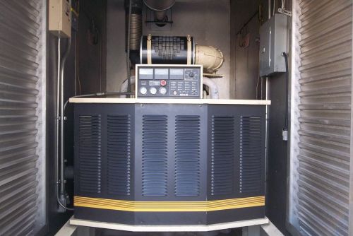 Kohler diesel generator 230 kw with belly fuel tank sound enclosure for sale