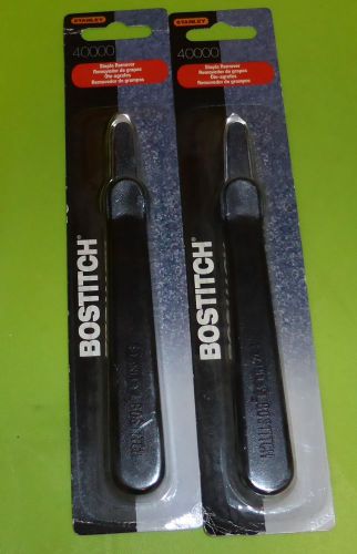 Stanley bostitch lot 2 staple removers # 40000 heavy duty new in package for sale