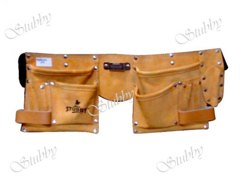Lot of two(2) high quality tool bag brand new 10 pocket leather tool bag for sale