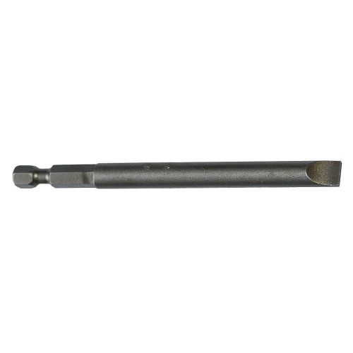 Slotted Power Bit, 1F-2R, 4 In, PK 5 324-000X-5PK