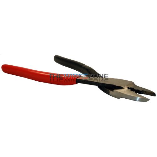 The wires zone 1006 heavy duty non-insulated 9 1/2&#034; crimper &amp; wire/cable cutter for sale
