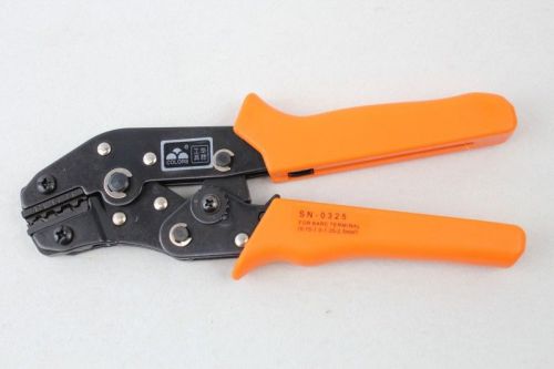 Non-insulated terminals Ratchet Terminal Crimping plier AWG20-14  0.75-2.5mm? YB