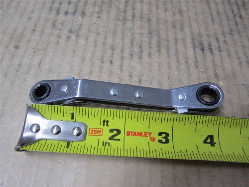 GENERAL TOOL US MADE 1/4&#034; x 5/16&#034; OFFSET RATCHETING BOX WRENCH AIRCRAFT TOOL