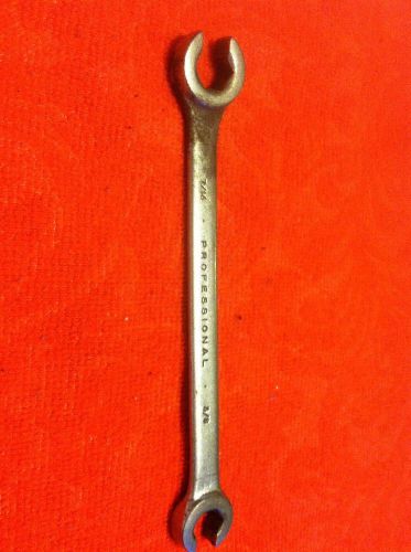 Proto 3764 professional flare nut wrench 7/16 x 3/8 6-pt*free shipping for sale