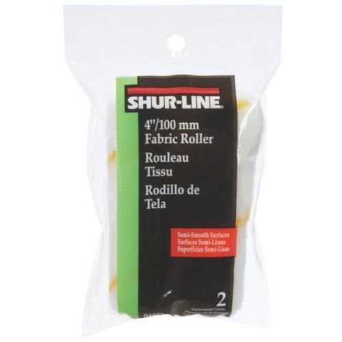 Shur Line 04935C Shur Line Cloth Knit Fabric Roller Cover-2PK 4&#034; CLOTH COVERS