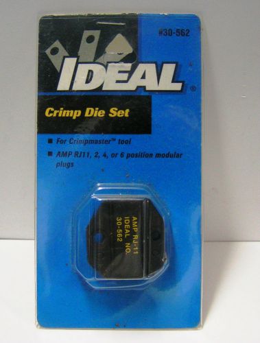 Ideal 30-562 Crimp Die Set for RJ11, 2,4 or 6 position modular plugs